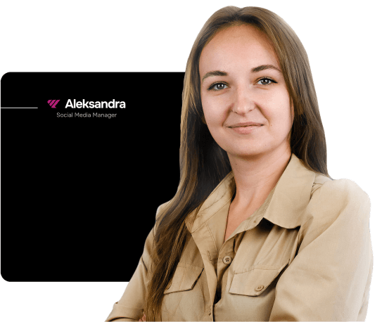 Aleksandra social media manager Investnet